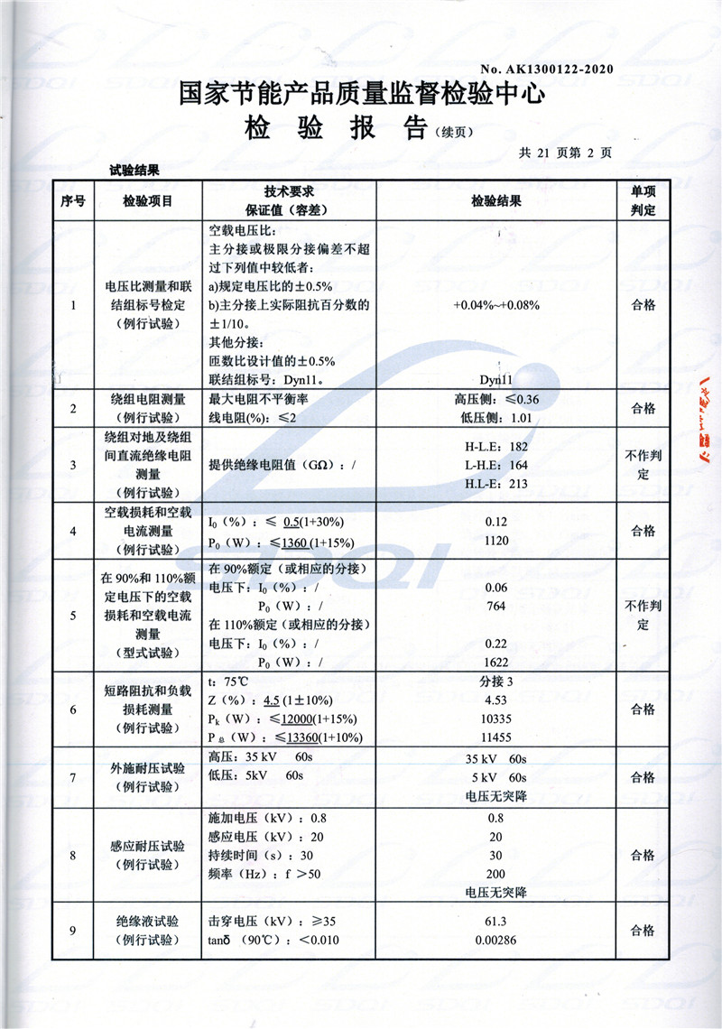 高低压试验报告-S11-1250义安义安义安油浸式变压器-2.jpg